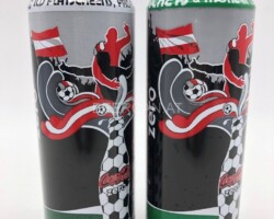 CCS042 UEFA EURO 2008 Gewinne alle 90 Minuten Slim Can No.1-2 2008 Austria 4 EURO Coke can collector Coke Can Collector