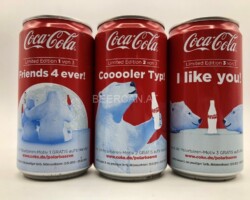 CCS052 Ice Bears Friends 4 Ever, Cooooler Typ, I like You 1-3 250ml 2012 Germany 12 EURO