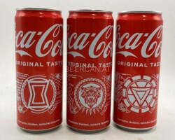 CCS061 Coca Cola Avengers Edition 3 Can Set 2023 Germany 9 EURO Coke can collector Coke Can Collector
