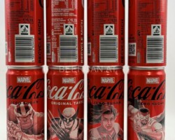 CCS083 Coca-Cola Marvel Edition 2024 GERMANY 330ml 4 Can set 12 EURO Coke can colection, coke can set, Coke Collector, Austrian Coke Can Collector, Austria Coce Can, Österreichische Cola Dose Avengers