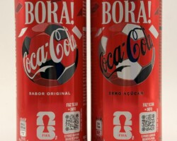 CCS089 Coca-Cola FIFA Soccer World Cup 2026 PORTUGAL 330ml 2 Can Set 6 EURO, Portugese Coke Can Collection, Coke Can Collector Portugal