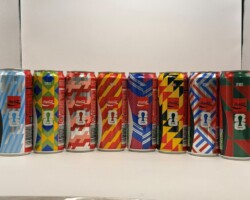 CCS091 Coca-Cola FIFA Soccer World Cup 2026 Edition HUNGARY 330ml 8 Can Set 32 EURO Cocke Can Set Hungary Can Collection Hungary