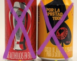 COL014-015 Budweiser LaLiga Santander Can, Poker Por La Amistad, Todo, Colombian beer can Collection, cerveza Colombia