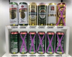 CZE073-84 Staropramen Limitova Hudebni Edice, Radegast, Czech beer can, Tschechische Bierdosen
