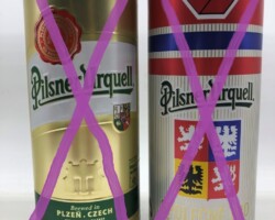 CZE097-98 Pilsner Urquell Beer Can, Bierdose