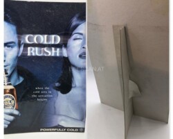 Carlton Cold Advertising cardboard display Australia 1 Euro