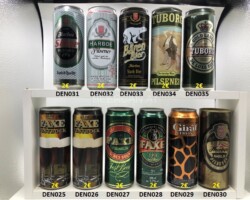 DEN025-035 beer can from Denmark, Danish beer can collector, Danish beer can Collection