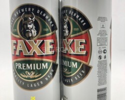 DEN100 Faxe Premium 1 liter beer can