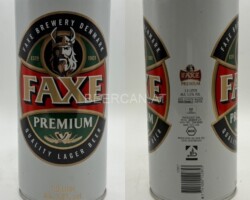 DEN172 Faxe Premium 1,0 liter Can,Beer Can Collector, Bierdose Dänemark, Bierdosensammler