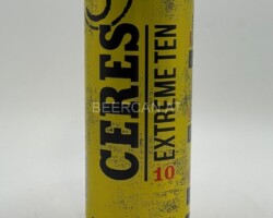 DEN177 CERES Extreme TEN 10 half liter yellow can, Beer Can Collector, Bierdose Dänemark, Bierdosensammler, Danish beer can, Bierdosenmuseum Österreich