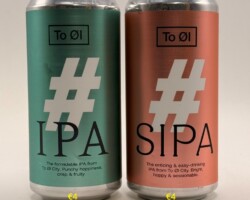 DEN188-189 To Öl # IPA, To Öl # SIPA, Danish Craft Beer Cans, Beer Can Denmark, Beer Can Museum Munderfing
