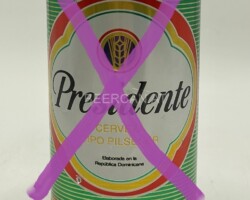 DOM003 Presidente Cerveza Tipo Pilsener, Beer Can from Dominican Republic, beer can collection