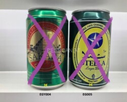 EGY004-005 Sakara Egypt´s Premium Lager Beer, Stella Lager Beer, 0,33 Egypt