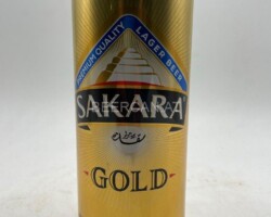 EGY006 Sakara Gold Egypt Beer Can, beer can from Egypt, Ägyptische Bierdose