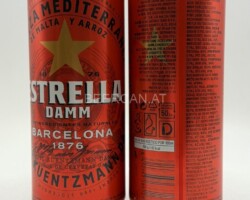 ESP207 Estrella Damm Kuentzmann 50cl Beer Can Latas de cerveza españolas, coleccionistas de latas de cerveza Spanish beer can collection Bierdosen Spanienl beer can Spain, Spanish beer can collector, cans Spain, beverage can Spain, lata de cerveza españa, coleccionista de latas de cerveza española, latas españa, lata de bebida españa