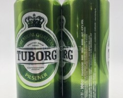 EST007 Tuborg Pilsener 1 Liter,  beer can Estonia, Bierdosen Estland