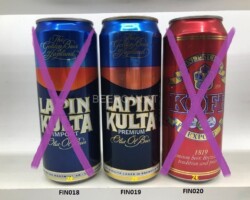 FIN018-020 Lapin Kulta, Koff beer can Finland, Fnnland Bierdose
