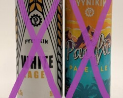 FIN029-030 PYYNIKIN WHITE LAGER, PYYNIKIN Pacific Pale Ale, Finnish Craft Beer Cans, Finland Bierdose, Bierdosenmuseum Österreich