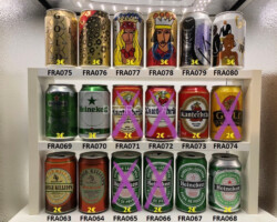 FRA063-080 George Killian, Heineken, Kanterbräu, Gold, French beer can collection, Bierdosensammlung Frankreich, French beer can