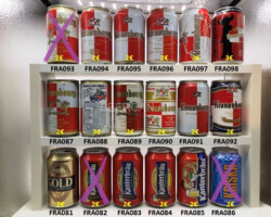 FRA081-098  canettes de bière françaises Bierdosen Frankreich, French beer can collection, beer can collector France