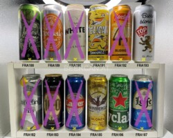 FRA182-193 Brucker´s Pils, Biere Blonde 10.0, Finesse Lager, Grimberger Blonde Limited Edition, Heineken Rycycle Special Edition, Leffe Rituel, Licore White, La Gaudale Ambre, pelican Savourez, Sterling 4, 2 Blonde, Top Budget Biere Blonde 50cl, canettes de bière françaises Bierdosen Frankreich, French beer can collection, beer can collector France