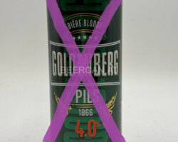 FRA272 Goldenberg Pils 1866 4.0% Bire Blonde, beer can canettes de bière françaises Bierdosen Frankreich, French beer can collection, beer can collector France