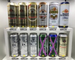 GER109-120 German Beer Can Collection