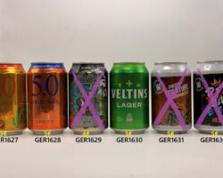 GER1627-1632 5.0 Original Fiesta 0,33ml, 5.0 Original Sprizz 0,33ml, Trollbrew Stormy Nepa, Veltins Lager, Wittorfer Brauerei GmbH Creepy Creature Pumpkin Ale, Wittorfer Brauerei GmbH Best Dad Helles Limited Edition, German Craft Beer Collection, Beer Can Collector Germany, Deutscher Bierdosen Sammler, Bierdosen Museum Österreich