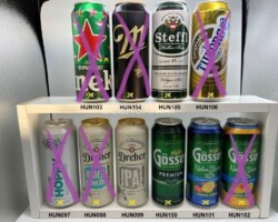 HUN097-106 Dreher Ipa, Heineken Euro 2020 Hungary beer can, beer can collector, Bierdose Ungarn