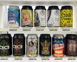 HUN151-161 CECE Brewing Co. Fresh IPA, CECE Brewing Co. Super Lager, Feher Myul Turbid New England IPA, JAM52, Köbänyai, Monkey Temple, Monyo Schatzi, Popstar Gluten Free IPA, Reketye Brewing Co. Brown Ale, Reketye Brewing Co Session Lager, Sour Shower Fruited Sour Ale,  Craft Beer Hungary, Beer Can Collection Hungary, Hungarian Beer Can Collection, Ungarisches Craft Bier