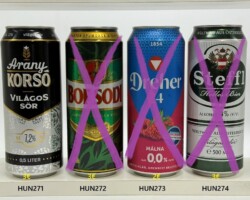 BCS084 BAVARIA 8.6 LIMITED EDITION 4 CAN SET 5-8 NETHERLANDS - Italian Edition (2023) 12 EURO beer can set collection