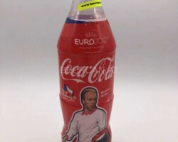 Coca Cola Euro 2012 Miroslav Kadlec Plastic Bottle Czech Republic 3 EUR Coke Collector Coca Cola Collector Coka Cola Sammler