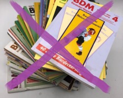 BDM Bierdeckel Magazin Februar 1996 - September 2003 1 EUR EACH/30 EUR ALL MAGAZINES