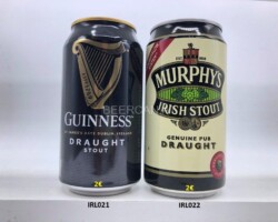 IRL021-022 Guinness Beer can, Guiness Collector, Guinness beer can collection, Murphy Irish Stout