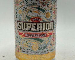 ITA191 Birra Superior Italian Pale Ale Lager, Italian Craft Beer, Birra Italia, Beer Can Collector From Italy, Italian Craft Beer