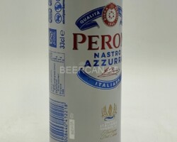 ITA253 Peroni Nastro Azzuro Slim Can Italy 0,33ml,  Beer Can Collectors, Italian Beer Can, Bierdose Japan, Bierdose Italien, Beer Can Collector