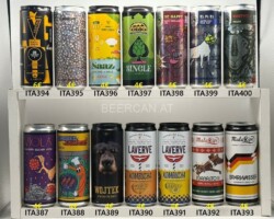 ITA387-400 Biren, Bibibir, Canediguerra, Castelli Birrifico, East Side, Hopskin, Lambrate, Liquida, Mister B, Q, Birrifico Altotevere, Birrifico Bajön, Busa del Briganti, Ca´del Brado, Rebel, WAR Brewery, Mala Ripe, Oldo, Vertiga, Opperbacco, Brew Fist, Shire, Wild Raccoon Italian Craft Beer, Italian Craft beer cans, Lattine di birra artigianale italiana, collezionisti di lattine di birra, birra artigianale Italia, Italienische Craft Bier Dosen