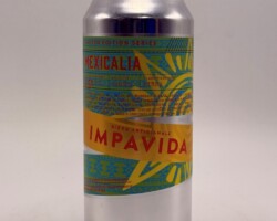 ITA527 IMPAVIDA Mexicalia Birra, Limited Edition Series 0,44ml, Italian Craft Beer Can, Beer Can Collector Italy, Beer Can Museum Austria