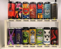 ITA586-599 Birrificio Altovere Trip, Birrificio Altovere Drake, Birrifico Bajon Fake IPA, Birra Amiata The Blonde Affair, Gambatesa, Triplopia, Claterna Märzen Affumicata, Birra Dell Eremo Aria Session IIPA, Blind Everlong, Giubilo Belgian Pale Ale, Magnifica 13 New Zealand IPA, Blind Narcotic West Coast IPA, The Snatch British Strong Ale, Gold Teeth 6% Modern IPA, Italian Craft Beer Cans, Italian Beer Can Collection, Austrian Beer Can Museum Munderfing
