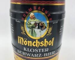KEG010 Mönchshof Kloster Schwarz Bier Germany 5 EURO Party Keg Collector, 5 Liter Partyfass Sammlung, Partyfässer, Keg Collection, Keg Collector Germany