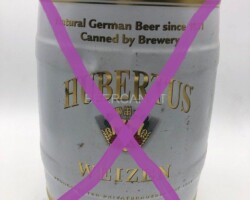KEG031 Hubertus Weizen 2015 Germany 5 EURO Party Keg Collector, 5 Liter Partyfass Sammlung, Partyfässer, Keg Collection, Keg Collector Germany
