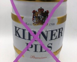KEG033 Kirner Pils Premium 1996 Germany 6 EURO Party Keg Collector, 5 Liter Partyfass Sammlung, Partyfässer, Keg Collection, Keg Collector Germany