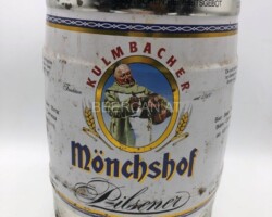 KEG038 Mönchshof Pilsener 1992 Germany 5 EURO Party Keg Collector, 5 Liter Partyfass Sammlung, Partyfässer, Keg Collection, Keg Collector Germany