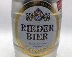 KEG059 Rieder Bier Silver Keg 2013 Austria 8  EURO Party Keg Collector, 5 Liter Partyfass Sammlung, Partyfässer, Keg Collection, Keg Collector Germany