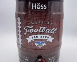 KEG074 Höss American Football Fan Beer Limited Edition  LV 2021 Germany 16 EURO Party Keg Collector, 5 Liter Partyfass Sammlung, Partyfässer, Keg Collection, Keg Collector Germany