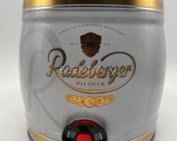 KEG081 Radeberger Pilsner  3,1L small Keg 2011 Germany 10 EURO Party Keg Collector, 5 Liter Partyfass Sammlung, Partyfässer, Keg Collection, Keg Collector Germany