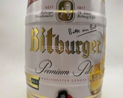 KEG085 Bitburger Premium Pils 2011 Germany 5 EURO Party Keg Collector, 5 Liter Partyfass Sammlung, Partyfässer, Keg Collection, Keg Collector Germany