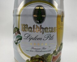KEG092 Waldhaus Diplom Pils  2011 Germany 10 EURO Party Keg Collector, 5 Liter Partyfass Sammlung, Partyfässer, Keg Collection, Keg Collector Germany