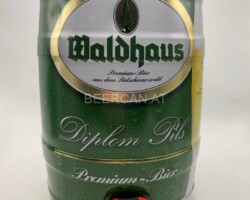 KEG094 Waldhaus Diplom Pils 2007 Germany 10 EURO Party Keg Collector, 5 Liter Partyfass Sammlung, Partyfässer, Keg Collection, Keg Collector Germany