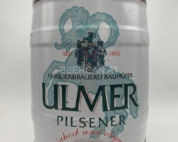 KEG110 Ulmer Pilsener 2007 Germany 10 EURO Party Keg Collector, 5 Liter Partyfass Sammlung, Partyfässer, Keg Collection, Keg Collector Germany